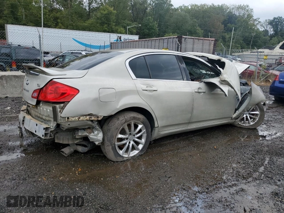 2007 Infiniti G35 Journey with VIN JNKBV61E57M723657, listed as a Copart auction lot 74450204 with Not Provided miles and Salvage Title. Bid and sale history available at DreamBid. Image 3.