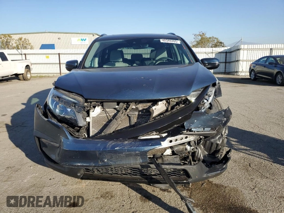 2021 Honda Pilot Special Edition with VIN 5FNYF6H2XMB087813, listed as a Copart auction lot 42349765 with 31,189 mi miles and Salvage Title. Bid and sale history available at DreamBid. Image 5.