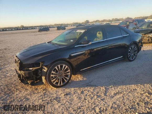 2020 Lincoln Continental Standard with VIN 1LN6L9PK6L5608671, listed as a Copart auction lot 84509514 with 39,693 mi miles and Salvage Title. Bid and sale history available at carsss.com. Image 1.