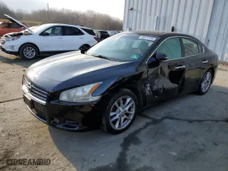 2009 Nissan Maxima 3.5 S with VIN 1N4AA51E89C847360, listed as a Copart auction lot 88412435 with 141,520 mi miles and Salvage Title. Bid and sale history available at carsss.com. Image 1.