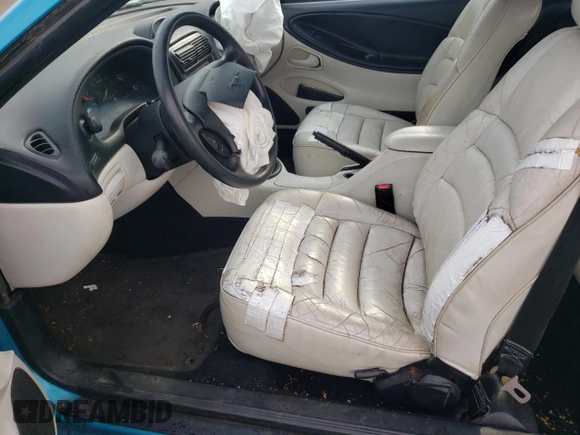 1994 Ford Mustang with VIN 1FALP4444RF169919, listed as a Copart auction lot 86349994 with 273,020 mi miles and Salvage title. Bid and sale history available at DreamBid. Image 7.
