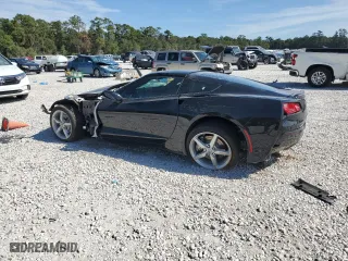 2015 Chevrolet Corvette 1LT with VIN 1G1YA2D73F5115425, listed as a Copart auction lot 76010124 with 0 mi miles and Clean Title. Bid and sale history available at carsss.com. Image 2.