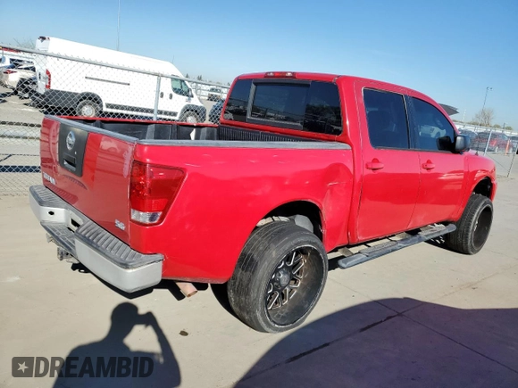 2007 Nissan Titan XE with VIN 1N6AA07A37N209551, listed as a Copart auction lot 50525025 with 222,589 mi miles and Clean title. Bid and sale history available at DreamBid. Image 3.