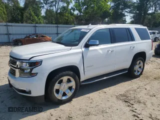 2017 Chevrolet Tahoe Premier with VIN 1GNSCCKCXHR239773, listed as a Copart auction lot 61212045 with 70,262 mi miles and Salvage title. Bid and sale history available at DreamBid. Image 1.
