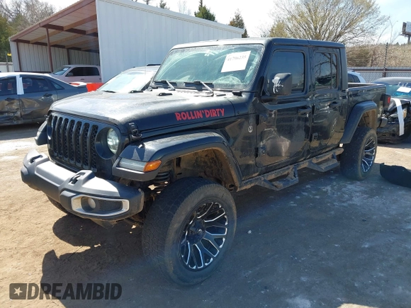 2022 Jeep Gladiator Texas Trail with VIN 1C6HJTAGXNL160784, listed as a IAAI auction lot 41796235 with 81,783 mi miles. Bid and sale history available at carsss.com. Image 22.