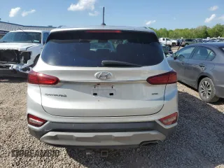 2020 Hyundai Santa Fe SE with VIN 5NMS2CAD1LH166747, listed as a Copart auction lot 57093145 with 62,744 mi miles and Salvage title. Bid and sale history available at DreamBid. Image 6.