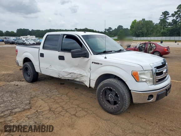 2013 Ford F-150 XL with VIN 1FTEW1CM7DKD94874, listed as a Copart auction lot 63659855 with 227,648 mi miles and Salvage title. Bid and sale history available at DreamBid. Image 4.