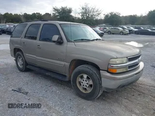 2001 Chevrolet Tahoe LT with VIN 1GNEC13T71J262240, listed as a IAAI auction lot 41339165 with 1 mi miles. Bid and sale history available at carsss.com. Image 1.