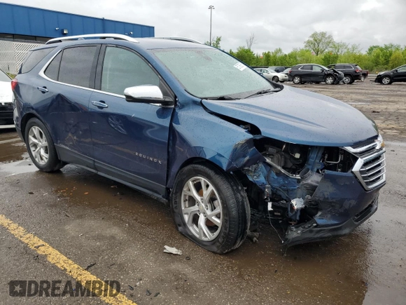 2021 Chevrolet Equinox Premier с VIN 2GNAXNEV1M6139320, выставлен на аукционе Copart как лот 55736585 с пробегом 57 343 миль миль и Списание • Salvage title. История ставок и продаж доступна на DreamBid. Изображение 4.