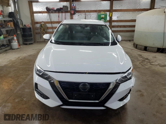 2022 Nissan Sentra S with VIN 3N1AB8BV0NY297180, listed as a Copart auction lot 50519955 with 29,415 mi miles and Salvage Title. Bid and sale history available at carsss.com. Image 5.