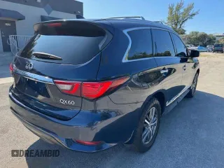 2020 Infiniti QX60 Luxe with VIN 5N1DL0MM9LC538281, listed as a Copart auction lot 56608075 with 130,337 mi miles and Non Repairable. Bid and sale history available at DreamBid. Image 3.