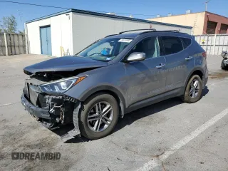 2018 Hyundai Santa Fe 2.4L with VIN 5NMZU3LBXJH101297, listed as a Copart auction lot 54610985 with 59,619 mi miles and Salvage title. Bid and sale history available at DreamBid. Image 1.