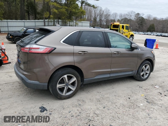 2019 Ford Edge SEL with VIN 2FMPK3J93KBB44923, listed as a Copart auction lot 44337985 with 138,195 mi miles and Clean Title. Bid and sale history available at carsss.com. Image 3.