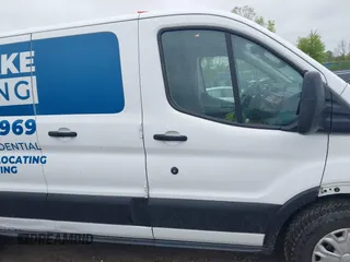 2019 Ford Transit with VIN 1FTYR1ZM3KKB50213, listed as a IAAI auction lot 42223430 with 75,131 mi miles and . Bid and sale history available at DreamBid. Image 14.
