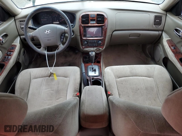 2004 Hyundai Sonata GLS with VIN KMHWF35H54A978952, listed as a Copart auction lot 49312725 with 0 mi miles and Salvage Title. Bid and sale history available at carsss.com. Image 8.