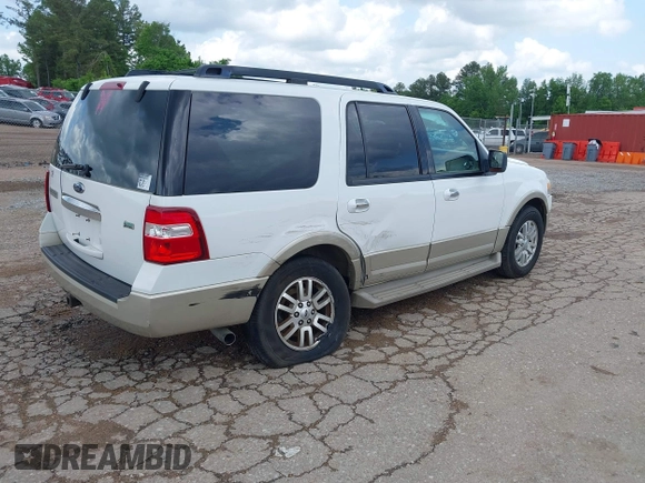 2010 Ford Expedition Eddie Bauer with VIN 1FMJU1H53AEA07426, listed as a IAAI auction lot 42072928 with 216,112 mi miles and . Bid and sale history available at DreamBid. Image 4.