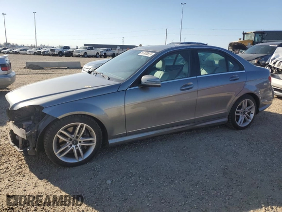 2014 Mercedes-Benz C-Class C 300 Sport with VIN WDDGF8AB5EG170385, listed as a Copart auction lot 55308655 with 178,825 mi miles and Salvage Title. Bid and sale history available at carsss.com. Image 1.