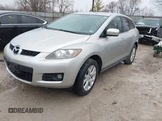 2008 Mazda CX-7 Sport with VIN JM3ER293780197398, listed as a IAAI auction lot 41527782 with 156,000 mi miles. Bid and sale history available at carsss.com. Image 2.