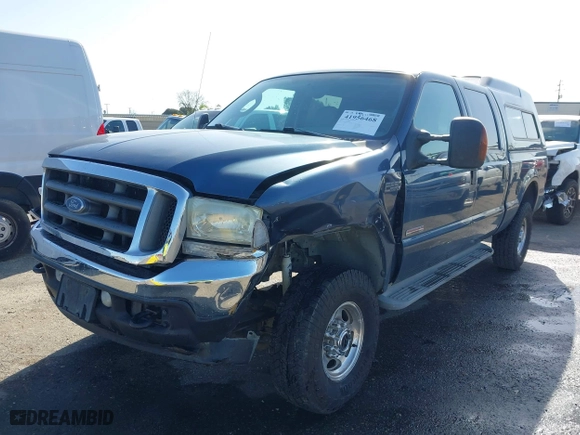 2004 Ford Super Duty F-250 XL with VIN 1FTNW21P14EB19955, listed as a IAAI auction lot 41956468 with 212,078 mi miles. Bid and sale history available at carsss.com. Image 21.