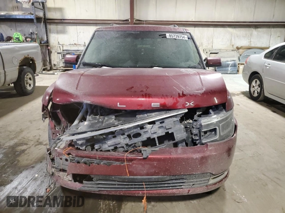 2017 Ford Flex Limited with VIN 2FMHK6D84HBA07751, listed as a Copart auction lot 85739754 with 129,338 mi miles and Salvage Title. Bid and sale history available at carsss.com. Image 5.