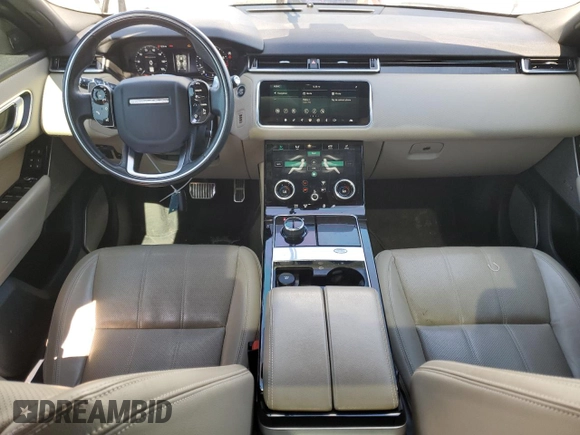 2018 Land Rover Range Rover Velar R-Dynamic SE with VIN SALYL2RX1JA776504, listed as a Copart auction lot 48592815 with 86,125 mi miles and Salvage Title. Bid and sale history available at carsss.com. Image 8.