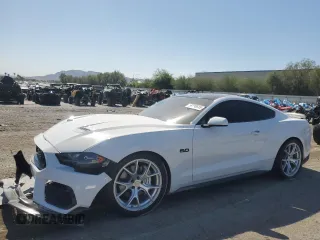 2019 Ford Mustang GT with VIN 1FA6P8CF3K5106281, listed as a Copart auction lot 59230645 with 76,999 mi miles and Salvage title. Bid and sale history available at DreamBid. Image 1.