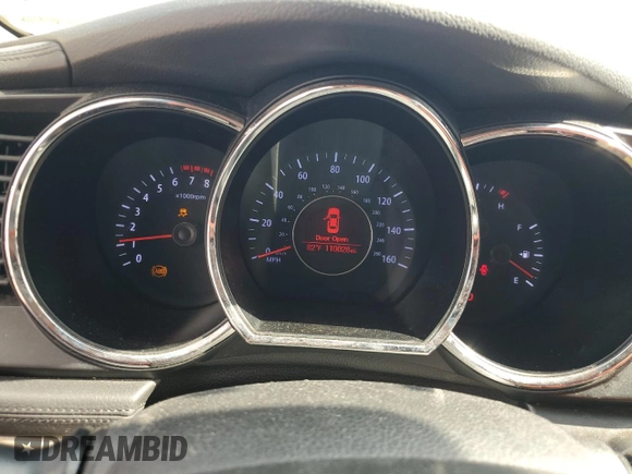 2013 Kia Optima EX with VIN 5XXGN4A7XDG211200, listed as a Copart auction lot 55419625 with 110,028 mi miles and Salvage title. Bid and sale history available at DreamBid. Image 9.