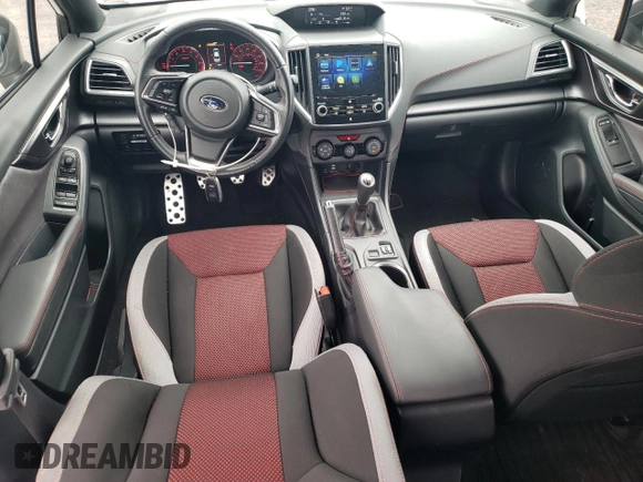 2021 Subaru Impreza Special Sports with VIN 4S3GTAJ66M1705044, listed as a Copart auction lot 69918724 with 38,461 mi miles and Salvage title. Bid and sale history available at DreamBid. Image 8.