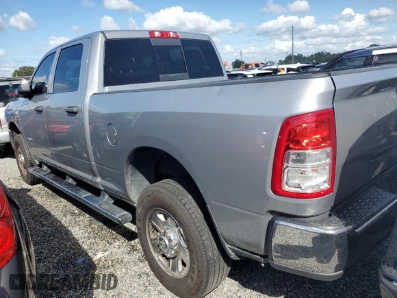 2022 Ram 2500 Tradesman with VIN 3C6UR5CL6NG394415, listed as a Copart auction lot 74793134 with 106,463 mi miles and Salvage Title. Bid and sale history available at carsss.com. Image 2.