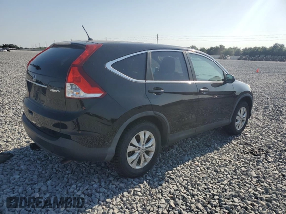 2013 Honda CR-V EX with VIN 2HKRM4H55DH608480, listed as a Copart auction lot 52675975 with 178,836 mi miles and Clean Title. Bid and sale history available at carsss.com. Image 3.