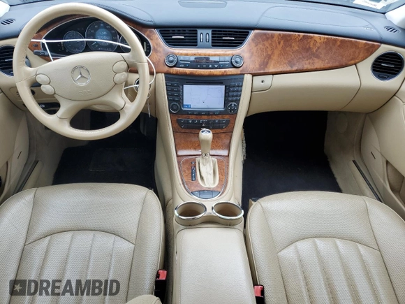 2006 Mercedes-Benz CLS-Class with VIN WDDDJ75X66A064940, listed as a Copart auction lot 50305235 with 91,806 mi miles and Salvage Title. Bid and sale history available at carsss.com. Image 8.