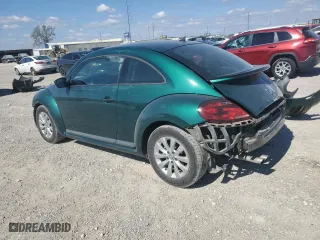 2018 Volkswagen Beetle S with VIN 3VWFD7AT9JM702507, listed as a Copart auction lot 77207394 with 82,979 mi miles and Salvage Title. Bid and sale history available at carsss.com. Image 2.