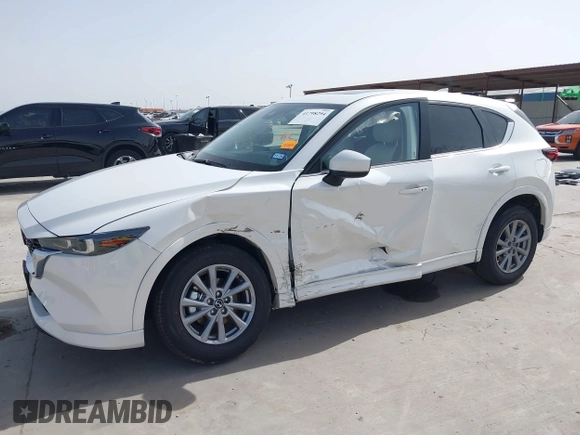 2025 Mazda CX-5 2.5 S Preferred Package with VIN JM3KFBCL3S0590178, listed as a IAAI auction lot 41798294 with 3,264 mi miles. Bid and sale history available at carsss.com. Image 6.