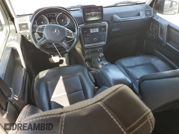 2017 Mercedes-Benz G 550 with VIN WDCYC3KF6HX278122, listed as a Copart auction lot 45202415 with 66,555 mi miles and Salvage title. Bid and sale history available at DreamBid. Image 8.
