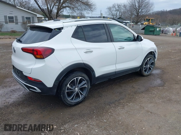 2020 Buick Encore GX Select with VIN KL4MMDSL7LB107361, listed as a IAAI auction lot 41893926 with 96,460 mi miles and . Bid and sale history available at DreamBid. Image 4.