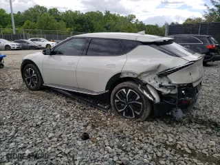 2022 Kia EV6 Wind with VIN KNDC34LA9N5059834, listed as a Copart auction lot 54963404 with 52,622 mi miles and Salvage Title. Bid and sale history available at carsss.com. Image 2.