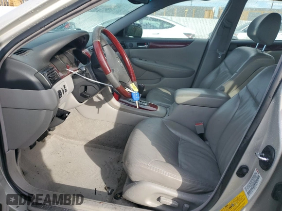 2003 Lexus ES 300 with VIN JTHBF30G730098078, listed as a Copart auction lot 42495675 with 71,147 mi miles and Salvage Title. Bid and sale history available at carsss.com. Image 7.