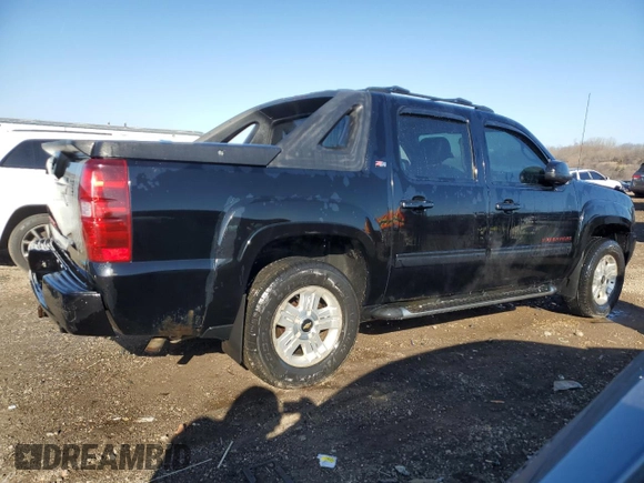 2011 Chevrolet Avalanche LT with VIN 3GNTKFE34BG151846, listed as a Copart auction lot 48716525 with Not provided miles and Salvage title. Bid and sale history available at DreamBid. Image 3.