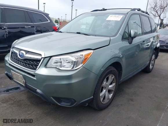 2015 Subaru Forester 2.5i Premium with VIN JF2SJADC9FH820850, listed as a IAAI auction lot 41734367 with 125,829 mi miles. Bid and sale history available at carsss.com. Image 17.