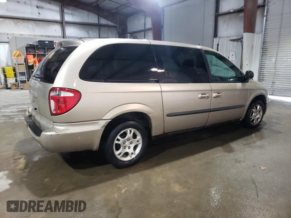 2003 Dodge Caravan Sport with VIN 2D4GP44R43R389281, listed as a Copart auction lot 47813435 with 185,095 mi miles and Clean Title. Bid and sale history available at carsss.com. Image 3.
