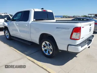2022 Ram 1500 Big Horn with VIN 1C6RREBG5NN446070, listed as a IAAI auction lot 41971386 with 30,027 mi miles and . Bid and sale history available at DreamBid. Image 3.