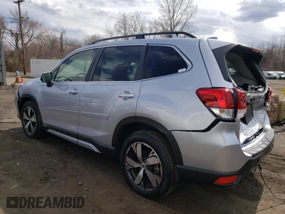 2021 Subaru Forester Touring with VIN JF2SKAXC7MH457101, listed as a Copart auction lot 50630545 with 19,762 mi miles and Salvage Title. Bid and sale history available at carsss.com. Image 2.