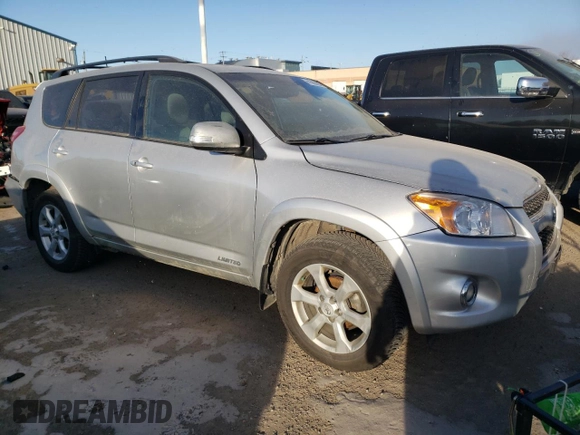 2011 Toyota RAV4 Ltd with VIN 2T3DF4DV8BW143841, listed as a Copart auction lot 41563195 with 186,497 mi miles and Salvage Title. Bid and sale history available at carsss.com. Image 4.