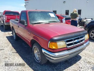 1994 Ford Ranger XL with VIN 1FTCR10UXRTB08553, listed as a IAAI auction lot 42097343 with 228,788 mi miles. Bid and sale history available at carsss.com. Image 1.
