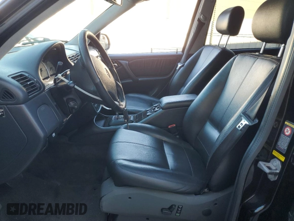 2001 Mercedes-Benz M-Class AMG with VIN 4JGAB74E71A223107, listed as a Copart auction lot 85156594 with 184,928 mi miles and Salvage Title. Bid and sale history available at carsss.com. Image 7.