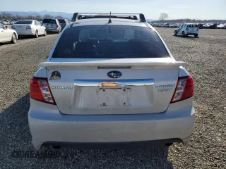 2009 Subaru Impreza Sedan WRX w/Premium Pkg with VIN JF1GE76699G508238, listed as a Copart auction lot 46478065 with 176,103 mi miles and Salvage Title. Bid and sale history available at carsss.com. Image 6.