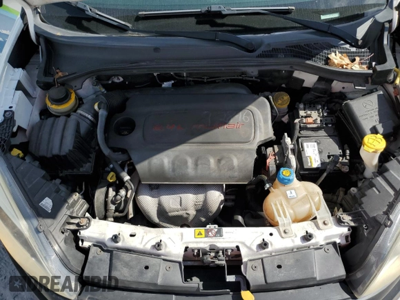 2016 Ram ProMaster City Cargo Tradesman with VIN ZFBERFAT0G6B52042, listed as a Copart auction lot 61444835 with 143,723 mi miles and Salvage title. Bid and sale history available at DreamBid. Image 12.