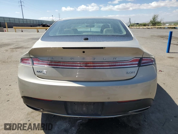 2017 Lincoln MKZ Hybrid Reserve z VIN 3LN6L5MU7HR609878, wystawiony jako Copart lot #55265635 z przebiegiem 81 431 mil mil oraz Szkoda całkowita • Salvage title. Historia ofert i sprzedaży dostępna na DreamBid. Obrazek 6.