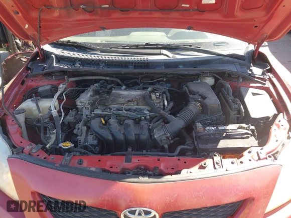2009 Toyota Corolla with VIN 2T1BU40E19C105746, listed as a IAAI auction lot 41964481 with 261,136 mi miles. Bid and sale history available at carsss.com. Image 10.