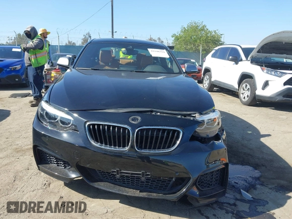 2018 BMW 2 Series M240i with VIN WBA2J5C58JVC07282, listed as a IAAI auction lot 42148314 with 34,456 mi miles and . Bid and sale history available at DreamBid. Image 12.